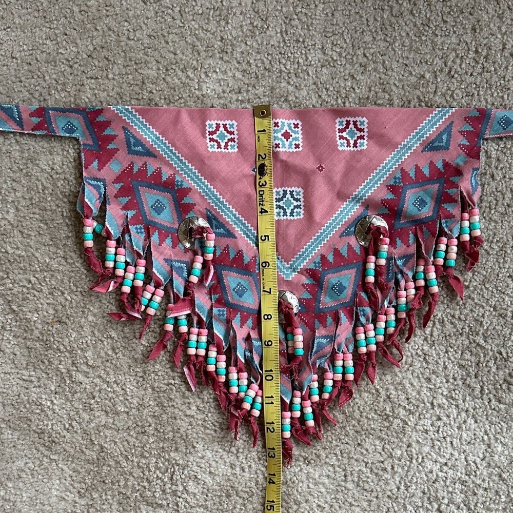 Southwestern Beaded Scarf - Picture 7 of 7